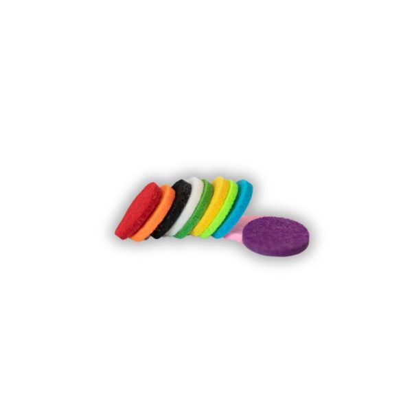 Macarons colorés en dégradé
