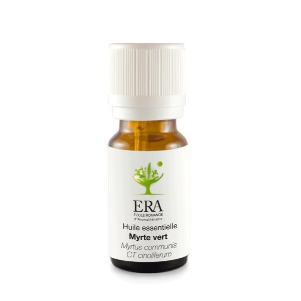 Huile essentielle myrte vert.
