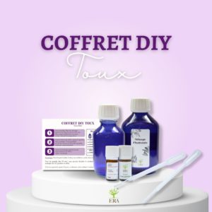 Coffret de soins pour la toux DIY.